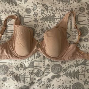ThirdLove Tan Full-Coverage Bra with Seamless Support